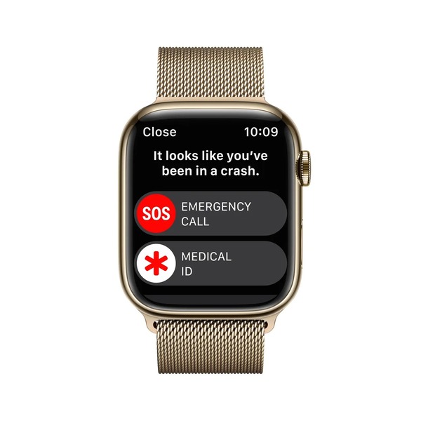 Tính năng Phát hiện va chạm trên Apple Watch Series 8
